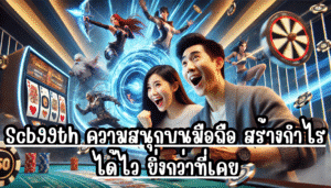 Scb99th ความสนุกบนมือถือ สร้างกำไรได้ไว ยิ่งกว่าที่เคย