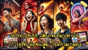 Slotxoz1688 แค่บาทเดียวเท่านั้น กำไรสูงท้าพิสูจน์เลย เว็บดีรวมเกมดัง-1